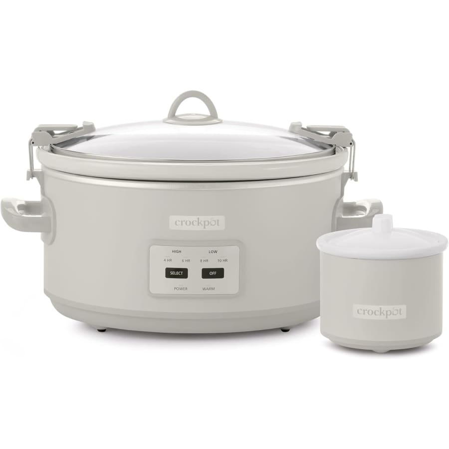 Crock-Pot 7-Quart Cook & Carry Programmable Slow Cooker with Little Dipper: $72