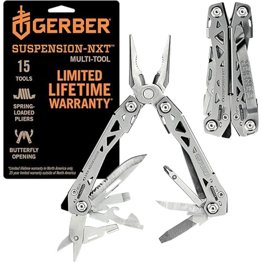 Gerber Gear Suspension-NXT EDC Multitool 15-in-1 Pocket Knife: $30.36