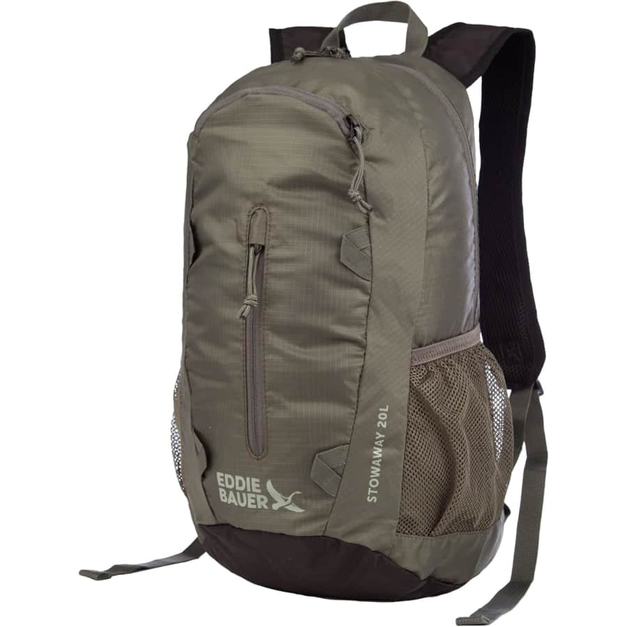 Eddie Bauer Stowaway 20L Packable Backpack: $20 Eddie Bauer Stowaway 20L Packable Backpack: $20