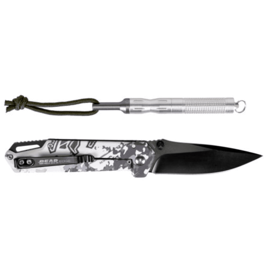 Bear & Son Edge Brisk 1.0 Folding Spear Point Knife w/ Fire Starter: $20 Bear & Son Edge Brisk 1.0 Folding Spear Point Knife w/ Fire Starter: $20