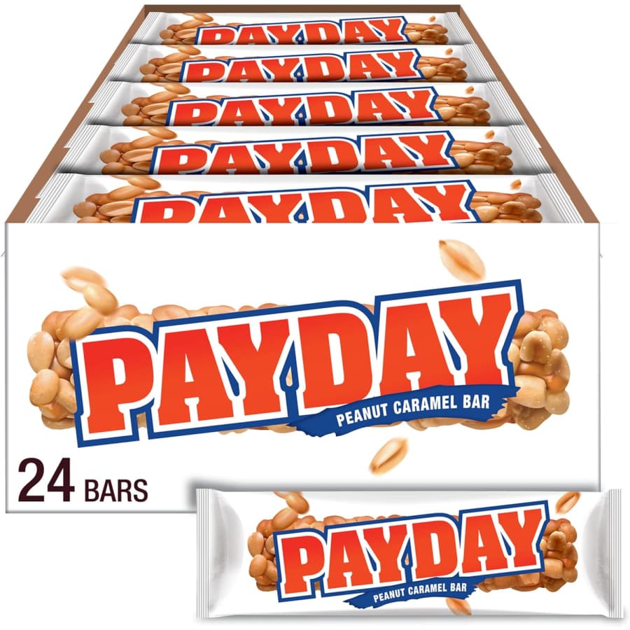 Payday Peanut Caramel Candy Bars 24 Pack: $15 via Sub & Save
