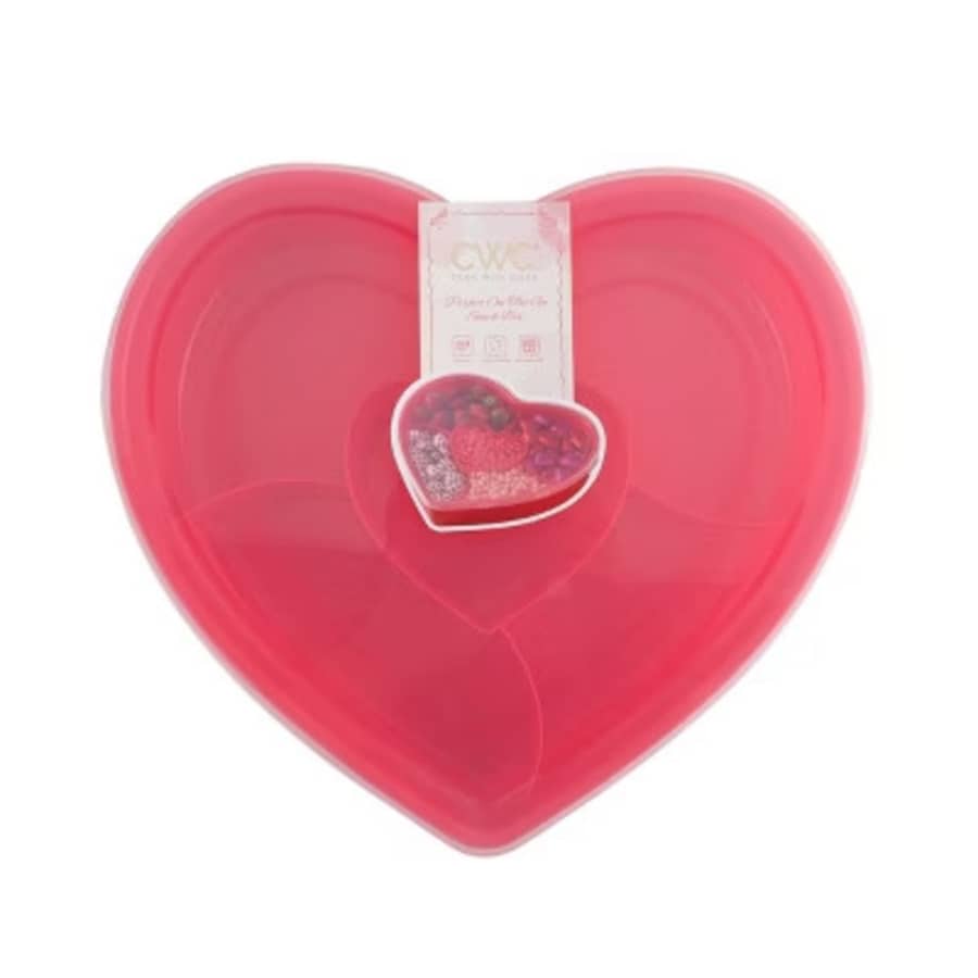 Cook With Color Large Heart Snack Box Food Storage Container: $7.99