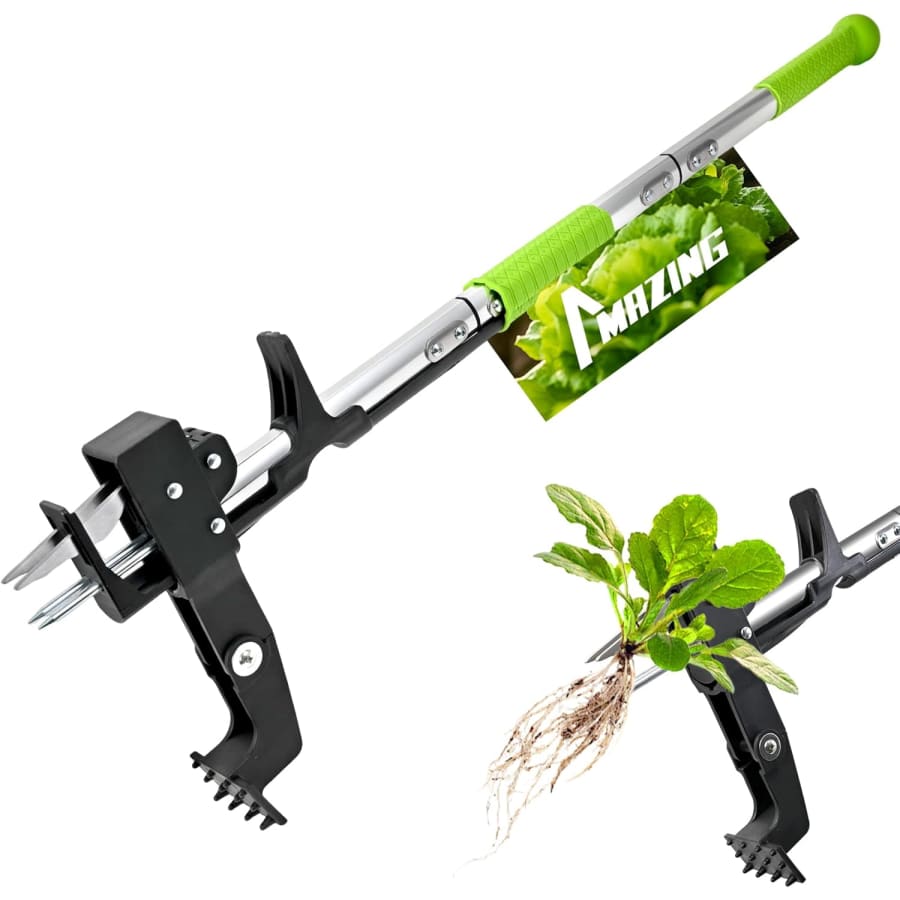 4-Claw 39" Weed Puller Tool: $16