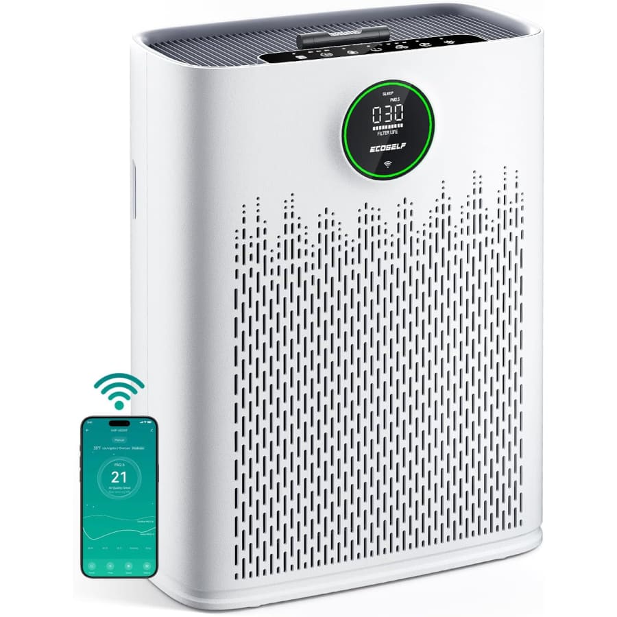 Smart Air Purifier for Large Rooms: $90 Smart Air Purifier for Large Rooms: $90