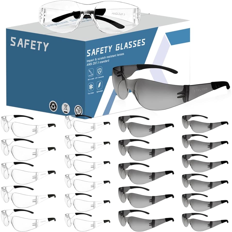 Safety Glasses 24-Pack: $15