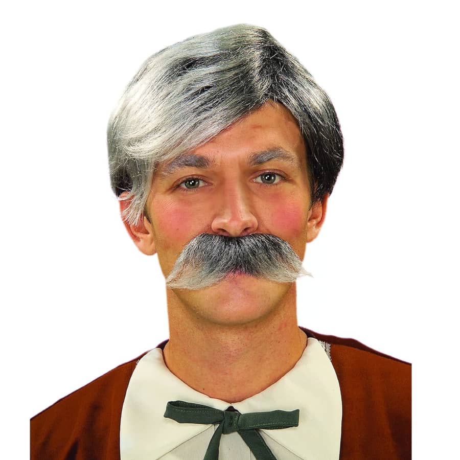 Rubies Polyester Gepetto Wig and Moustache Kit: $5.09 w/ Prime