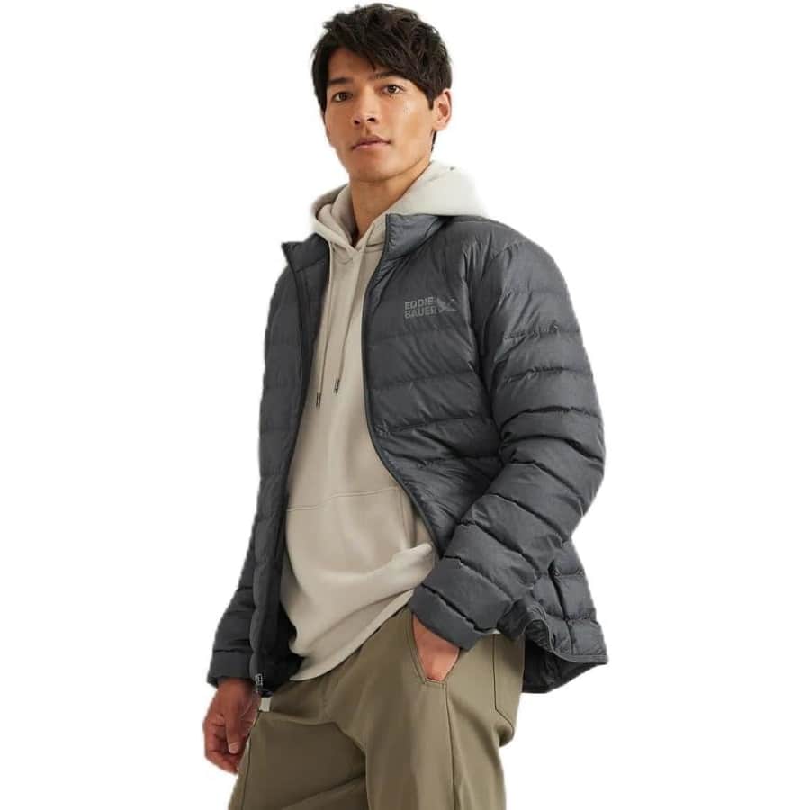 Eddie Bauer Men's Down Jackets at Amazon: Up to 50% off