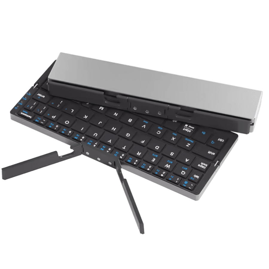 3-Device Foldable Bluetooth Keyboard: $22.80