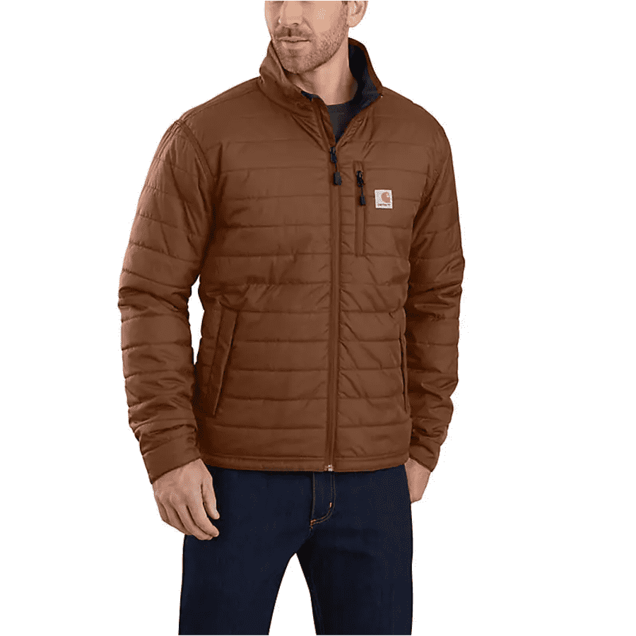 Carhartt Men's Rain Defender Insulated Jacket: $60 Carhartt Men's Rain Defender Insulated Jacket: $60