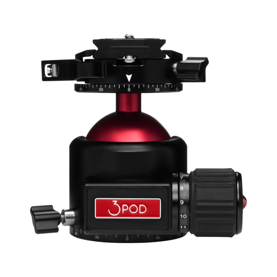 3Pod Everest H4 Ball Head With Arca-Type Quick Release and Lever-Release Clamp: $99