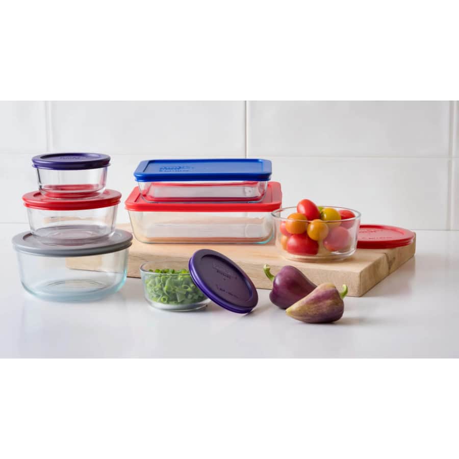 Pyrex Simply Store Glass Bakeware 14-Piece Set: $20.97 Pyrex Simply Store Glass Bakeware 14-Piece Set: $20.97