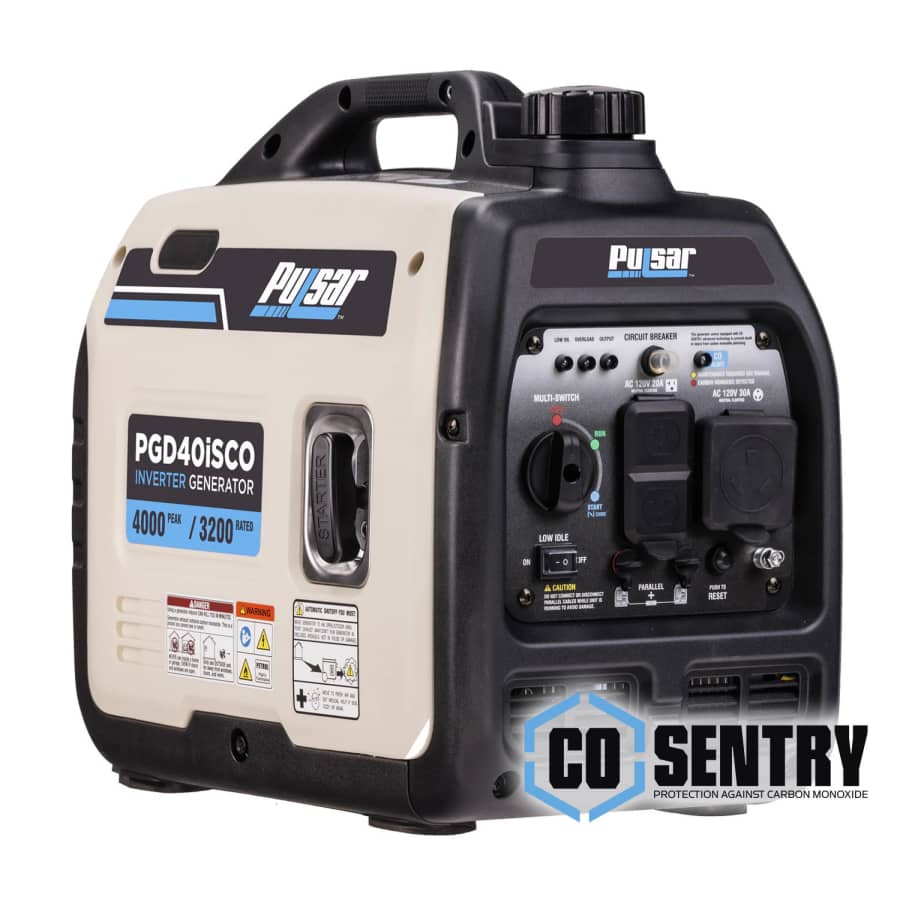 Pulsar 4000-Watt Gasoline Portable Generator: $399