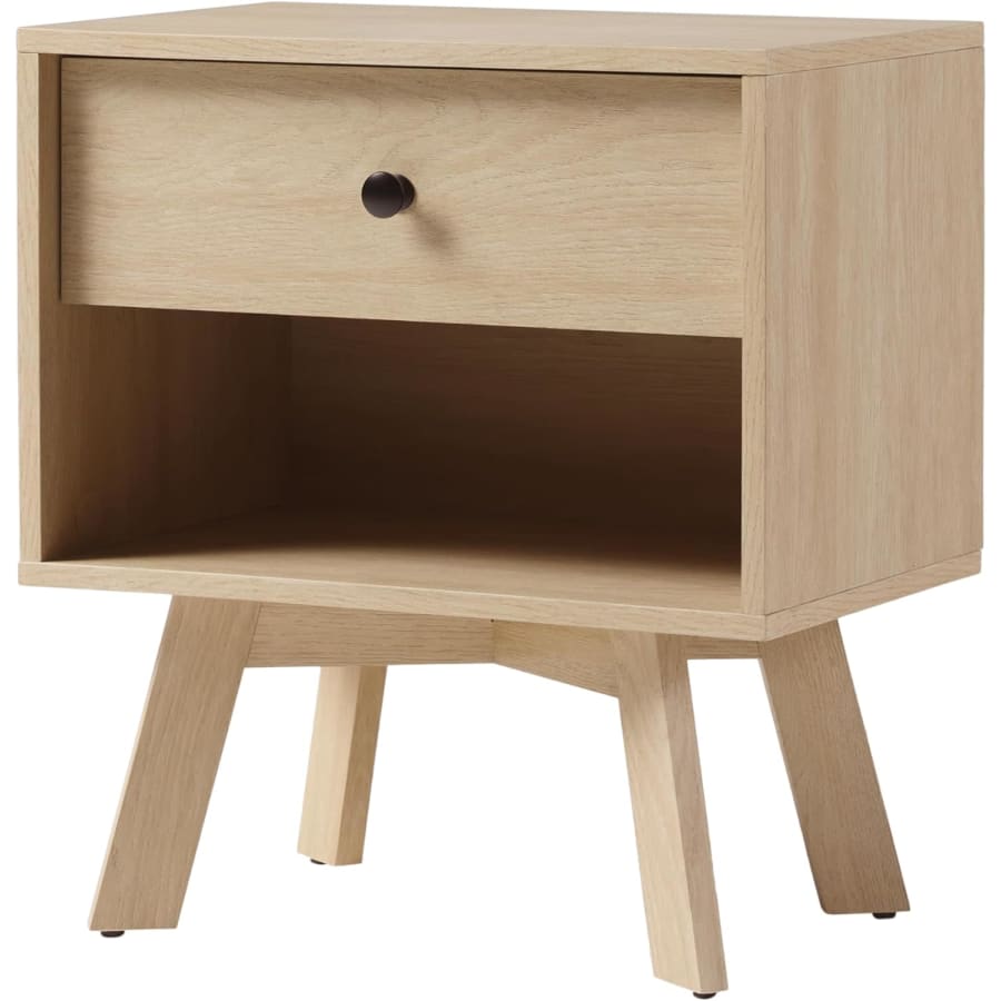 Walker Edison Mid Century Modern 1-Drawer Nightstand: $31