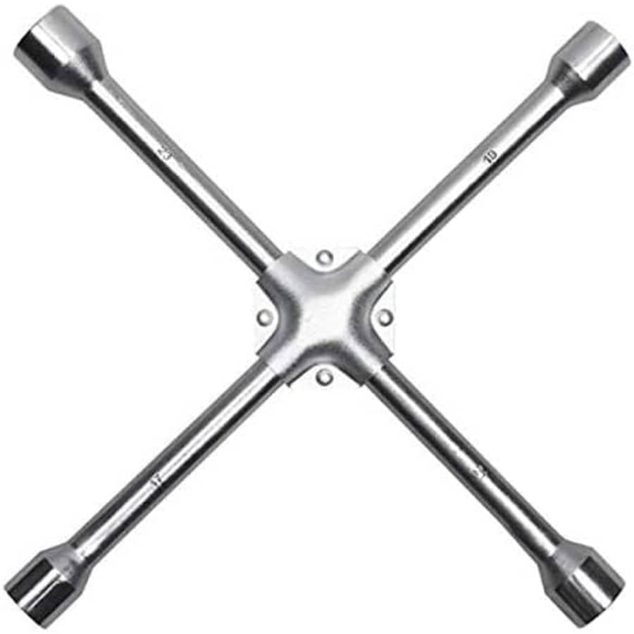 Edward Tools 14" 4-Way Lug Nut Tire Iron: $12 Edward Tools 14" 4-Way Lug Nut Tire Iron: $12