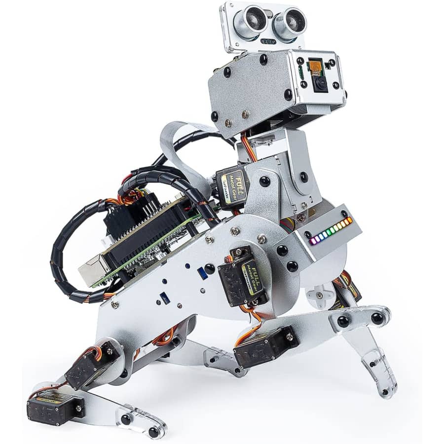 SunFounder PiDog Robot Dog Kit for Raspberry Pi: From $150 SunFounder PiDog Robot Dog Kit for Raspberry Pi: From $150