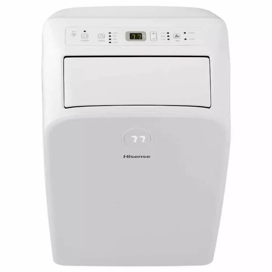 Certified Refurb Hisense Dual-Hose Portable Air Conditioner with Built-In Heat: $210 Certified Refurb Hisense Dual-Hose Portable Air Conditioner with Built-In Heat: $210