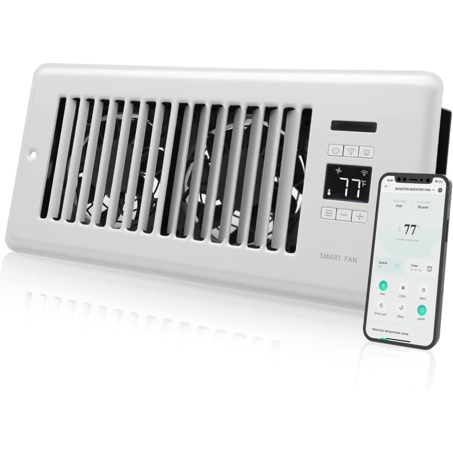 4" x 10" Smart Register Vent: $34