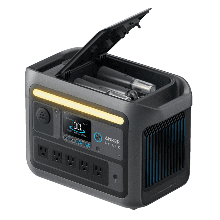 Anker SOLIX C800 Plus 768Wh Portable Power Station: $429