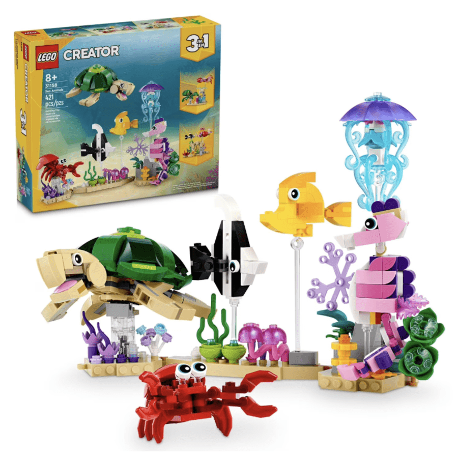 LEGO Creator 3-in-1 Sea Animals Building Set: $15 LEGO Creator 3-in-1 Sea Animals Building Set: $15