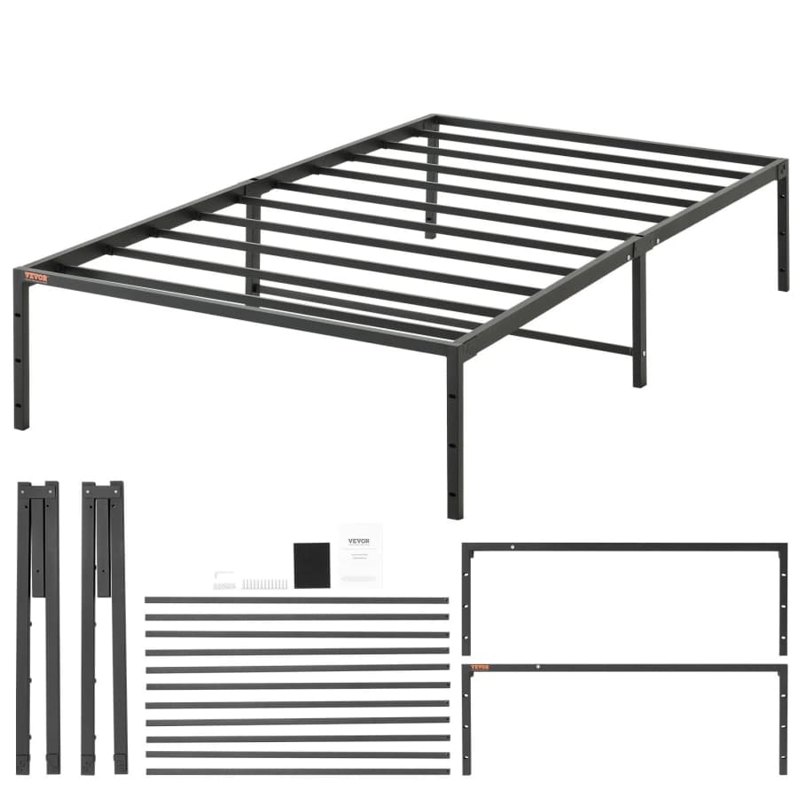 Vevor 14" Twin Metal Bed Frame: $50 in cart Vevor 14" Twin Metal Bed Frame: $50 in cart