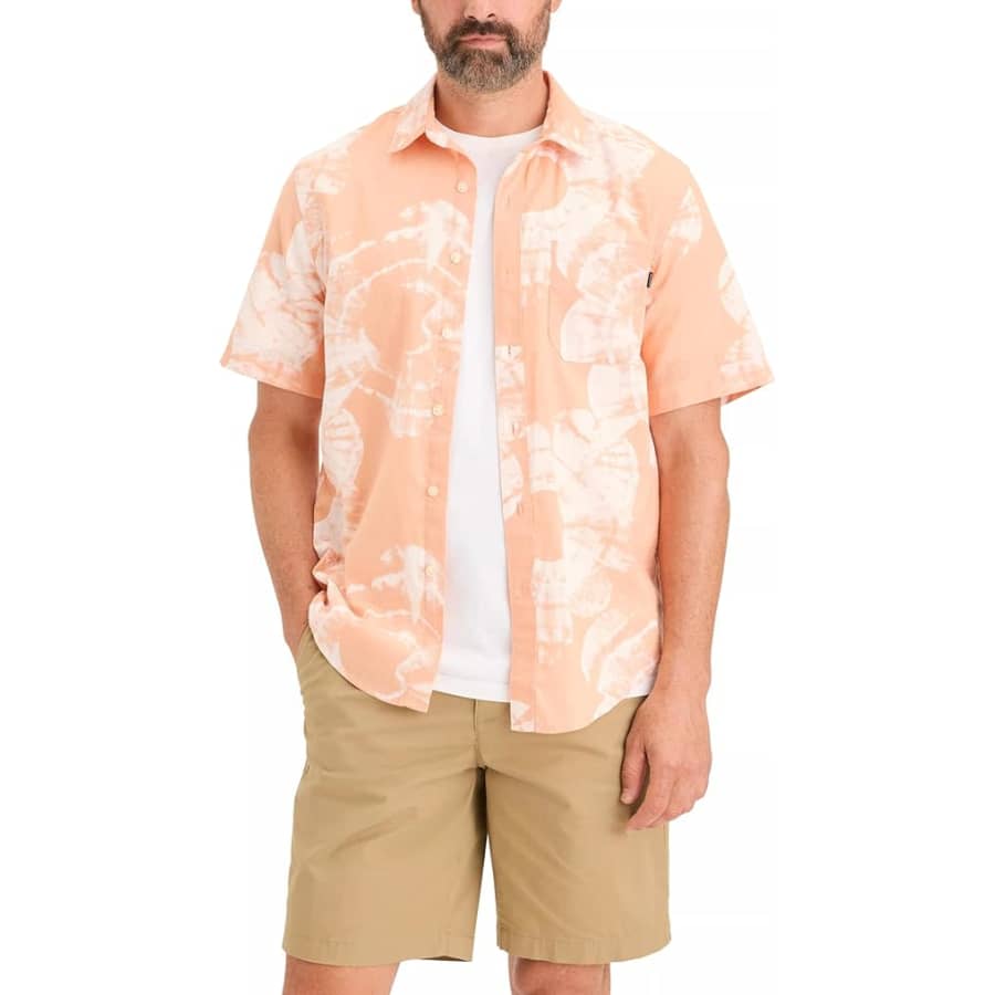 Dockers Men's Regular Fit Short Sleeve Ultimate Shirt: $15