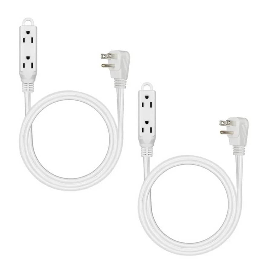 3-Foot Extension Cord 2-Pack: $11 3-Foot Extension Cord 2-Pack: $11