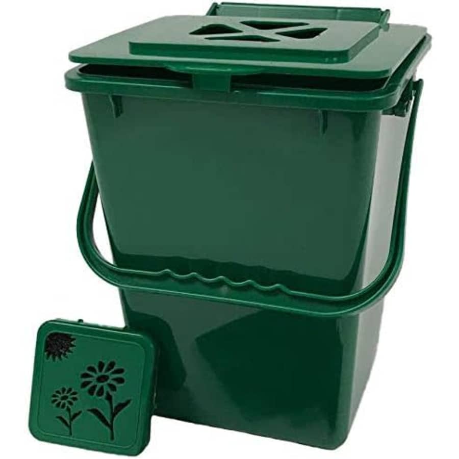 Exaco 2.4-Gallon Kitchen Compost Pail: $19