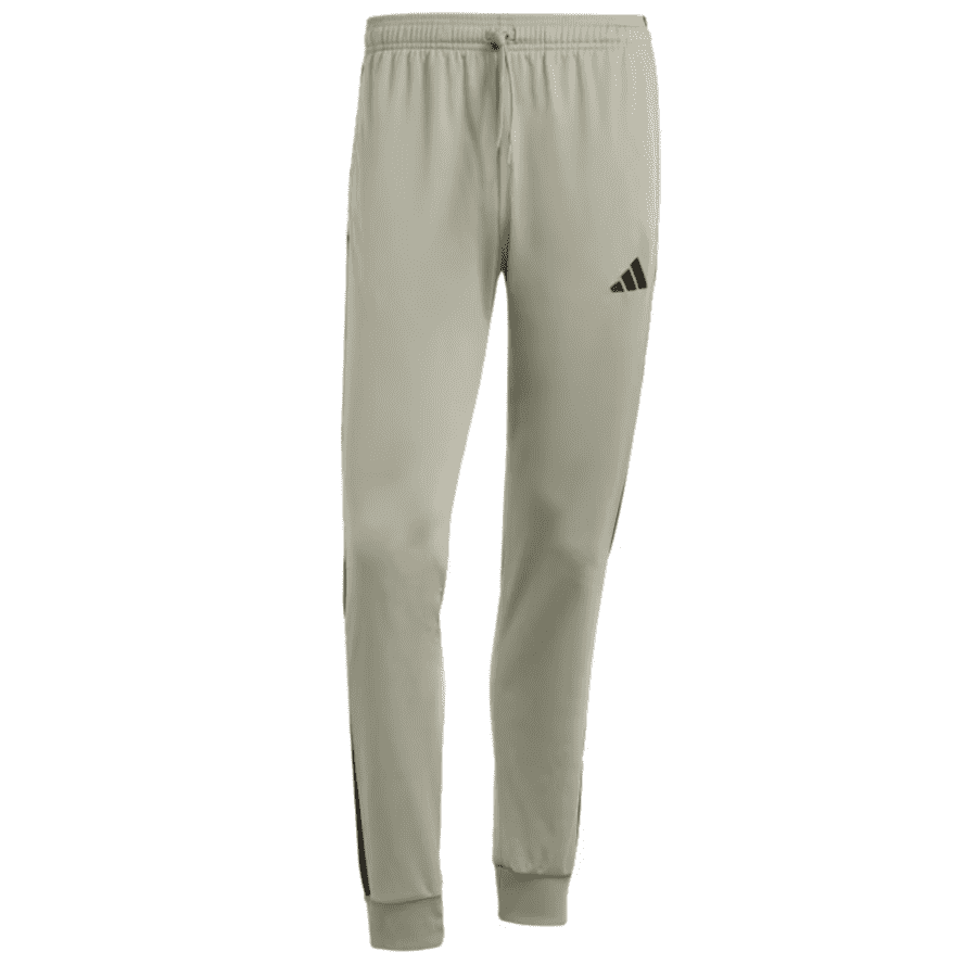 adidas Men's 3-Stripes Tricot Regular Tapered Pants: $14.50