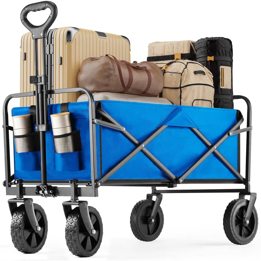 120L Collapsible Foldable Wagon Cart: $33