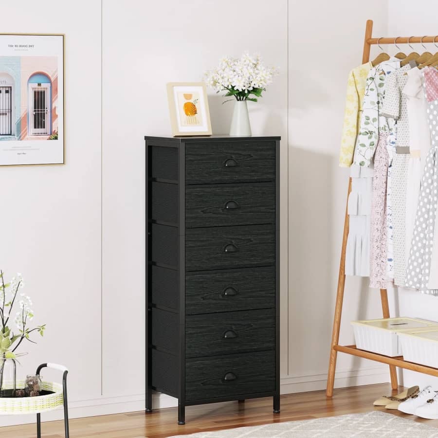 Tydimor 6-Drawer Dresser: $43 Tydimor 6-Drawer Dresser: $43