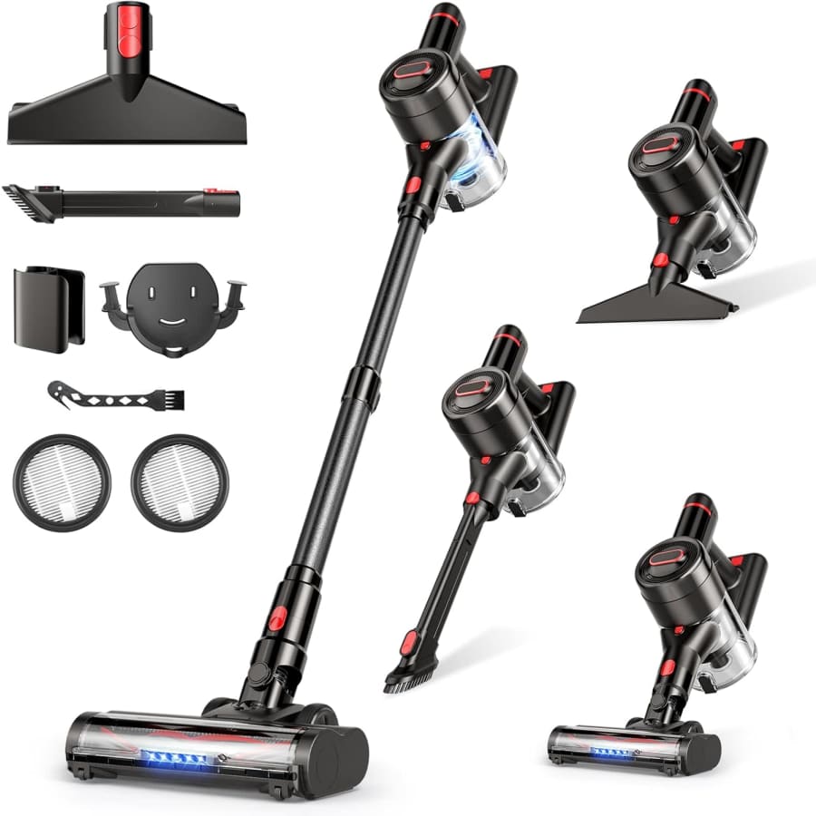 Zyxrona 2200 mAh Cordless Vacuum Cleaner: $39.99