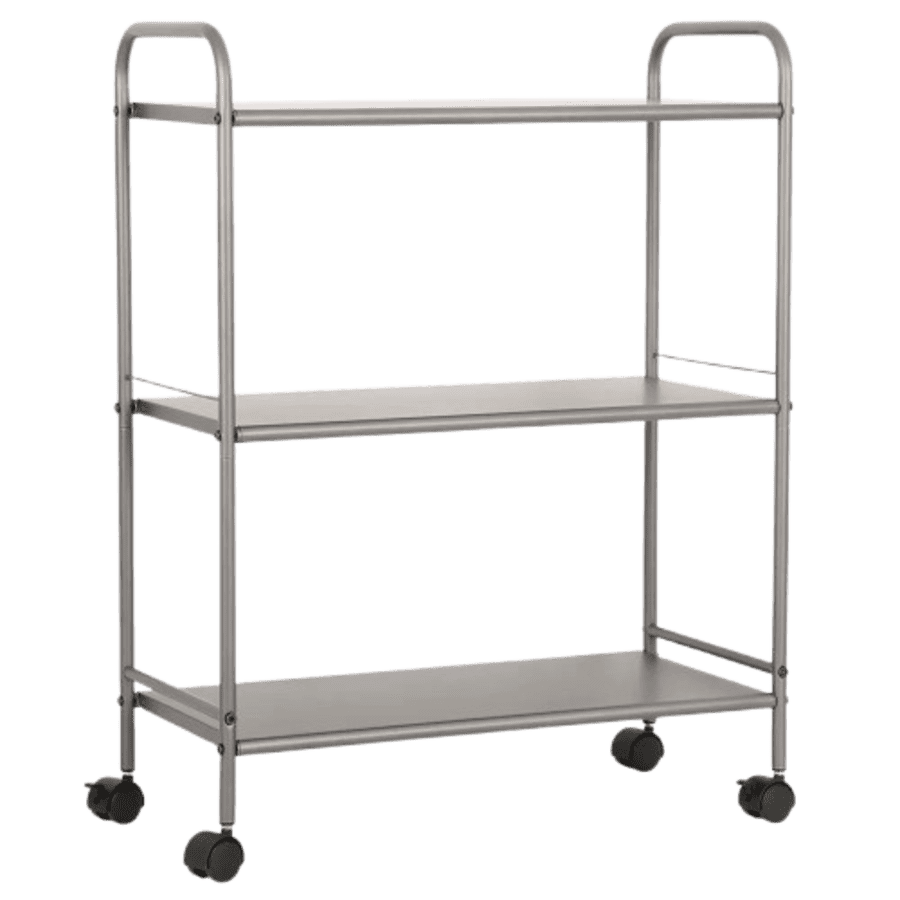 Room Essentials 3-Shelf Utility Storage Cart: $16.99