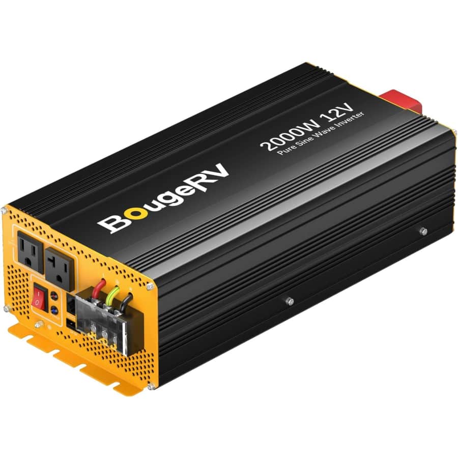 BougeRV 2000W Pure Sine Wave Inverter: $180 w/ Prime
