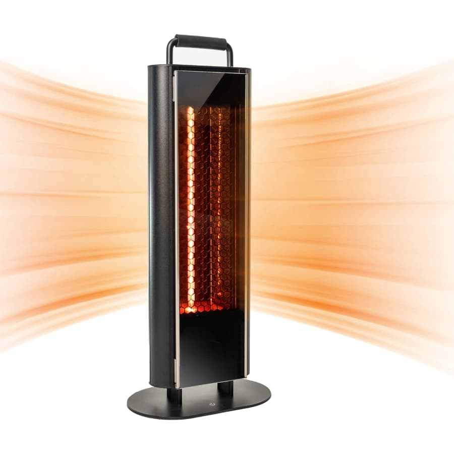 East Oak 1,200W Dual-Sided Patio Heater: $39.99 East Oak 1,200W Dual-Sided Patio Heater: $39.99
