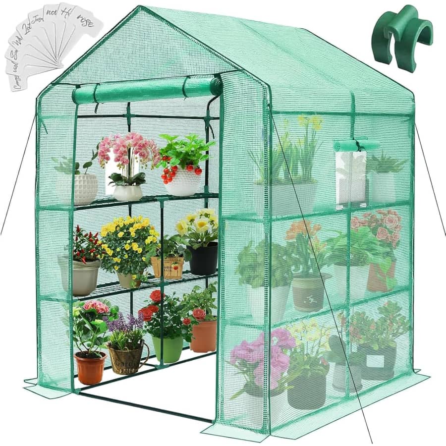 Greengro 57 x 57 x 76'' Greenhouse: $70 Greengro 57 x 57 x 76'' Greenhouse: $70