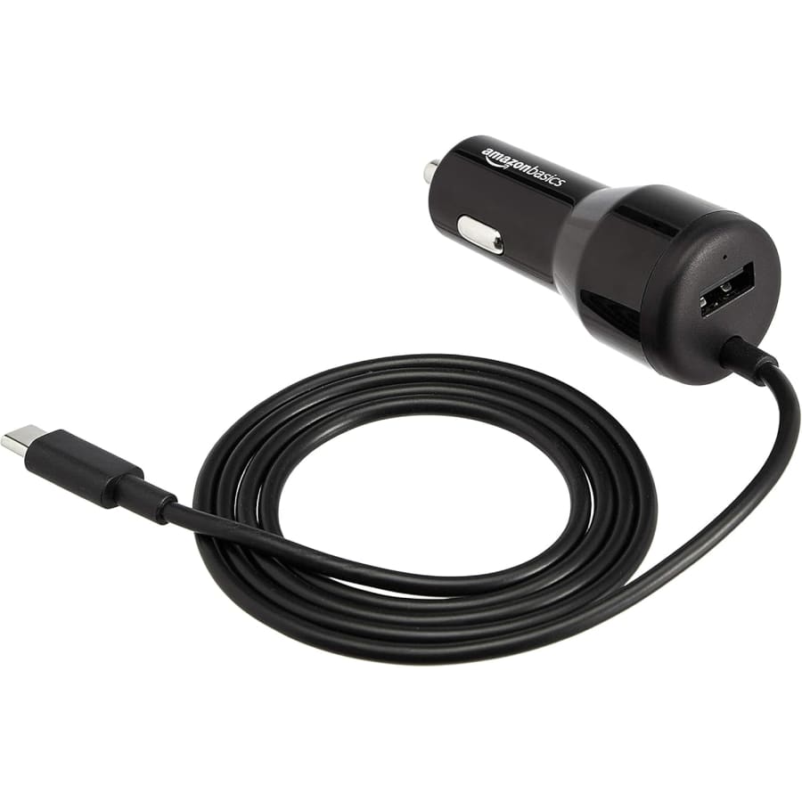 Amazon Basics 30W USB Car Charger: $4.39