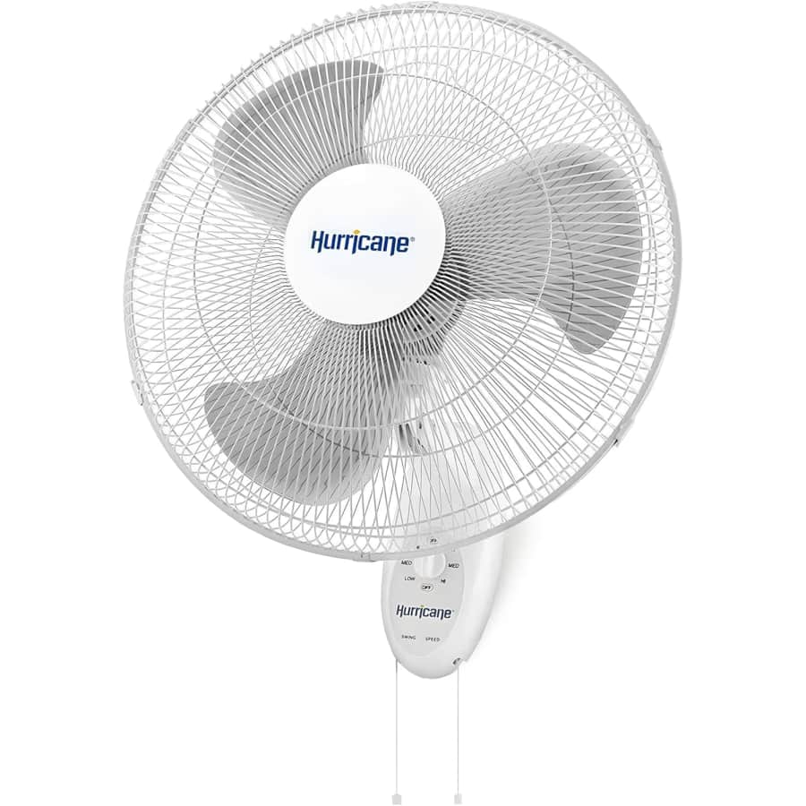 Hurricane Supreme 18" Wall Mount Fan: $44