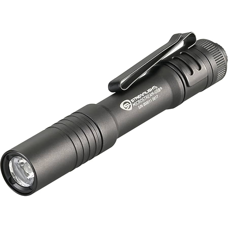Streamlight MicroStream 250-Lumen Rechargeable EDC Flashlight: $26 w/ Prime