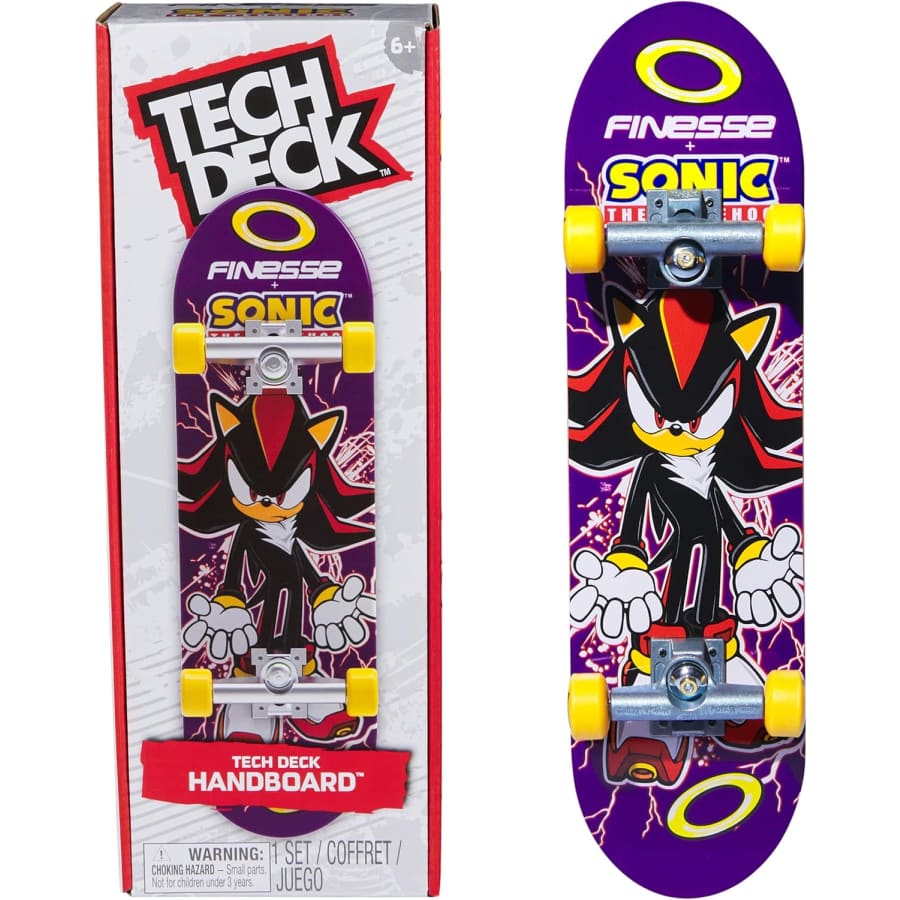 Tech Deck Finesse X Sonic The Hedgehog Handboard: $8.61
