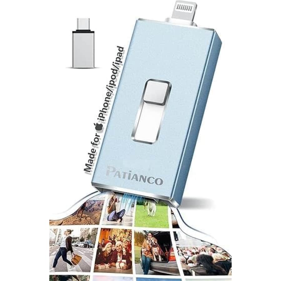 Patianco Apple MFi-Certified 512GB USB Flash Drive: $29.99