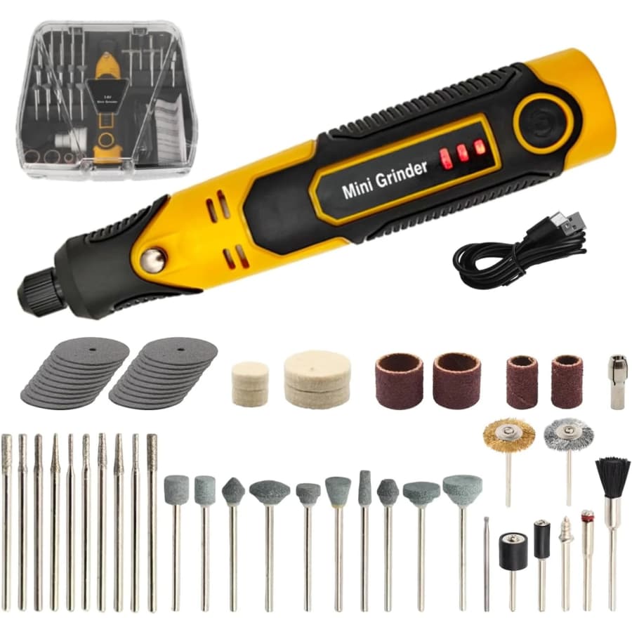Mini Cordless Rotary Tool w/ 57 Accessories: $20 Mini Cordless Rotary Tool w/ 57 Accessories: $20