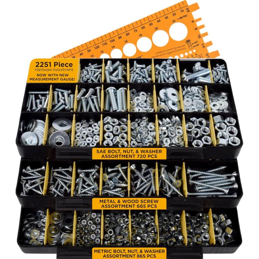 Jackson Palmer 2,251-Piece Hardware Assortment Kit: $39