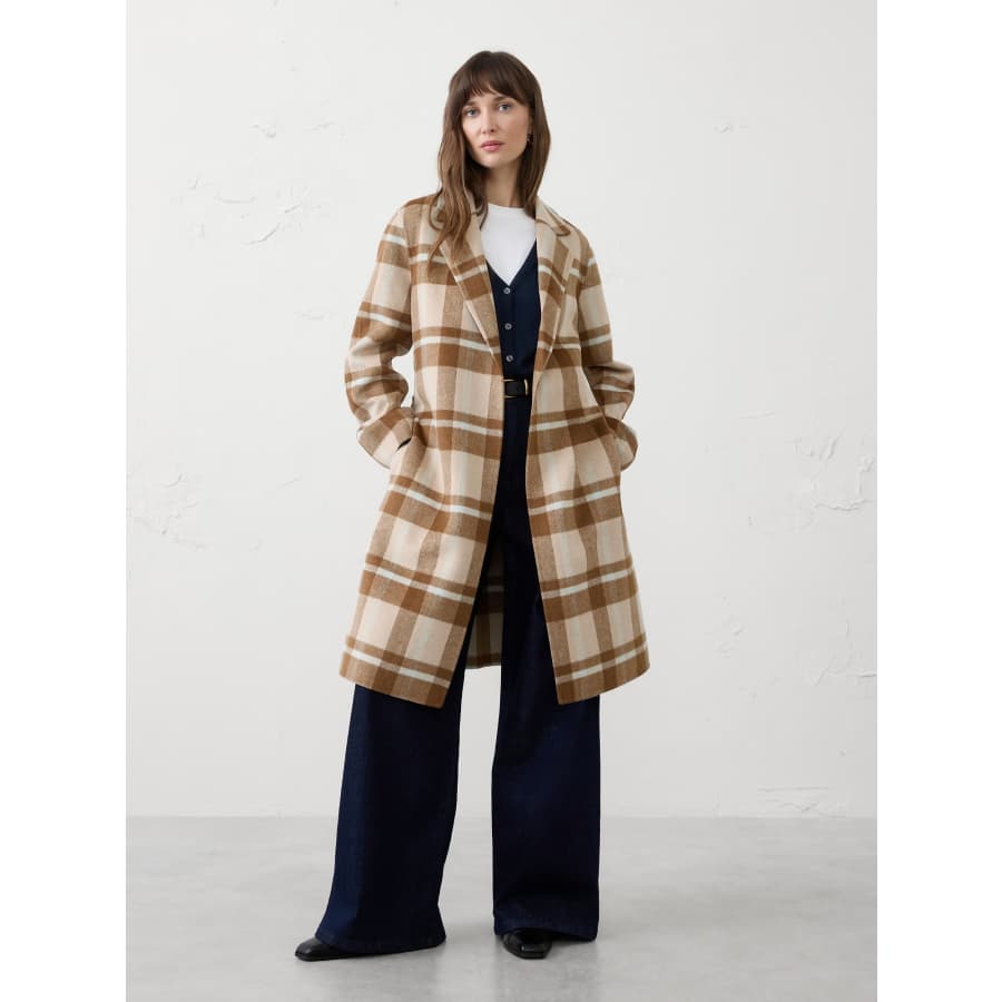 Banana Republic Factory Women's Double Face Tie-Waist Coat: $37