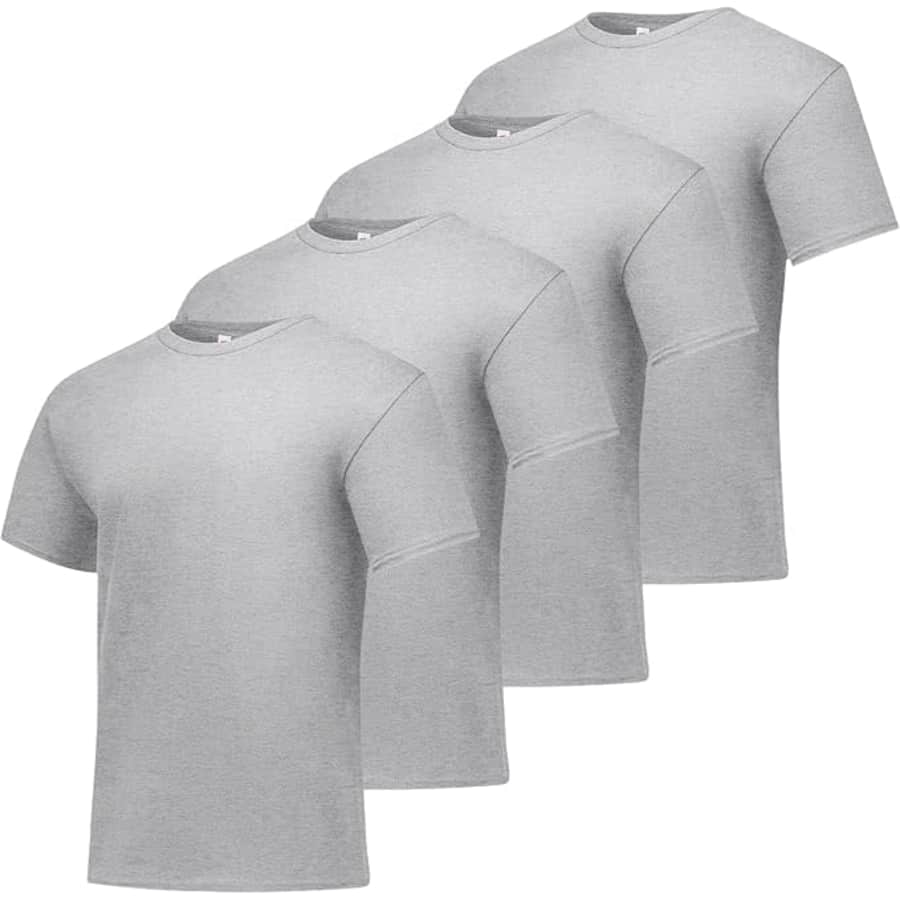 Hanes Men's ComfortSoft T-Shirts 4-Pack: $9.91