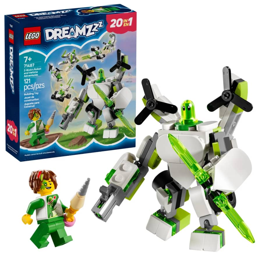 LEGO DREAMZzz Z-Blob's Robot and Vehicle Building Kit: $6 LEGO DREAMZzz Z-Blob's Robot and Vehicle Building Kit: $6