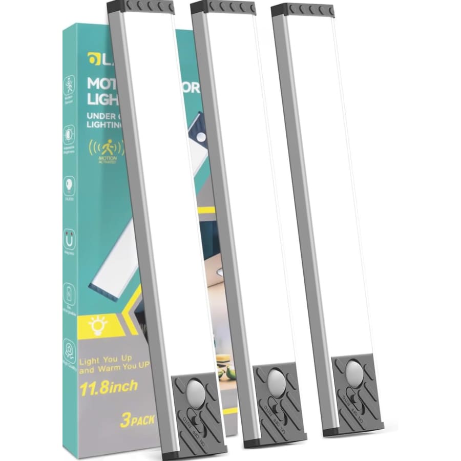 Under Cabinet Lighting 3-Pack: $12 Under Cabinet Lighting 3-Pack: $12