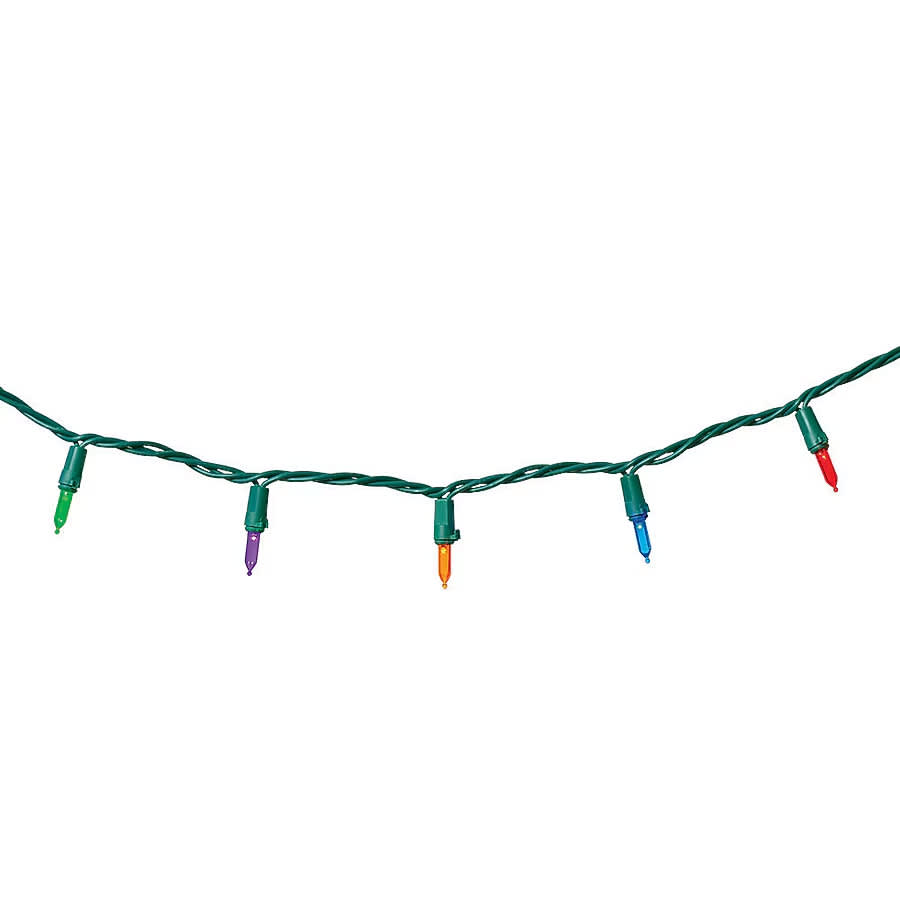 Holiday Living 100-Count 27-Foot Multicolor LED String Lights: $4.98