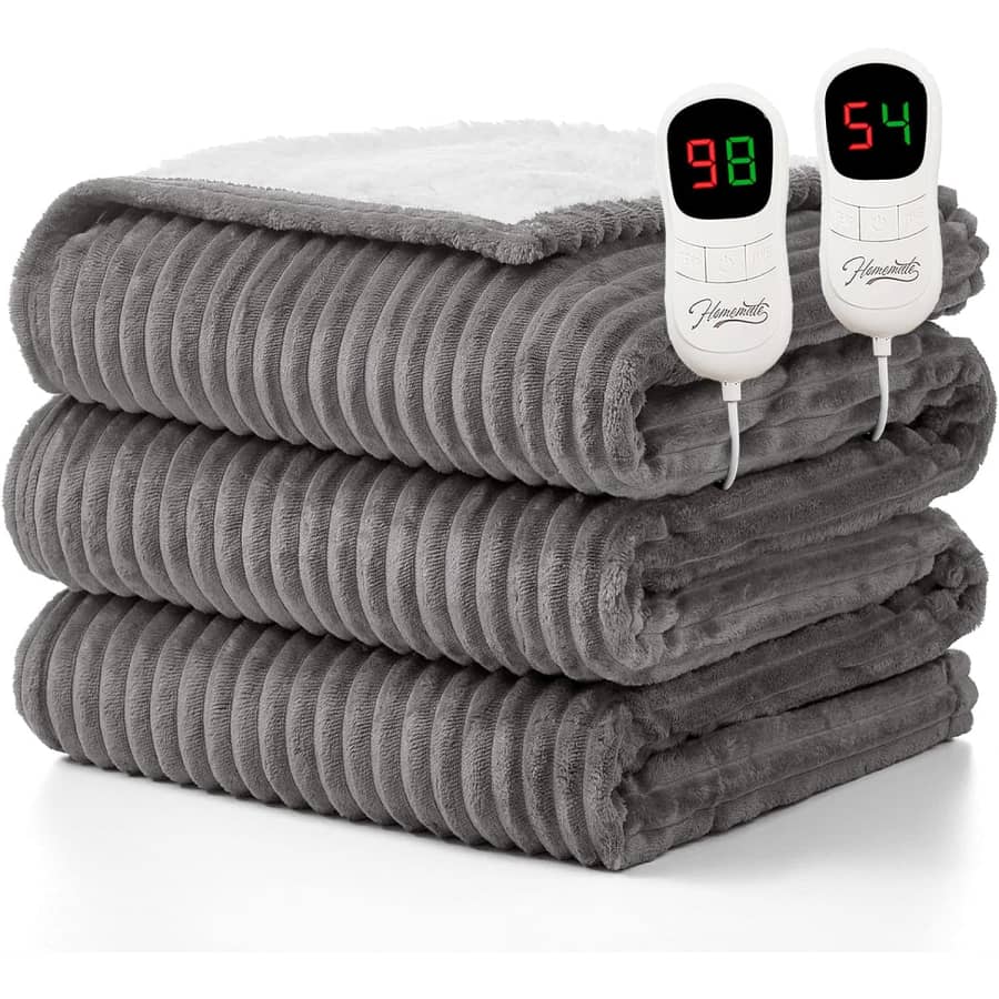 Homemate 84" x 90" Electric Heated Blanket: $49