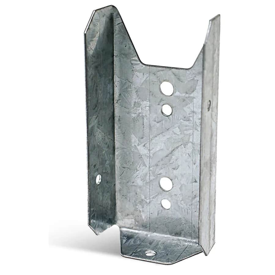 Simpson Strong-Tie ZMAX Galvanized Steel Rail Bracket: 93 cents Simpson Strong-Tie ZMAX Galvanized Steel Rail Bracket: 93 cents