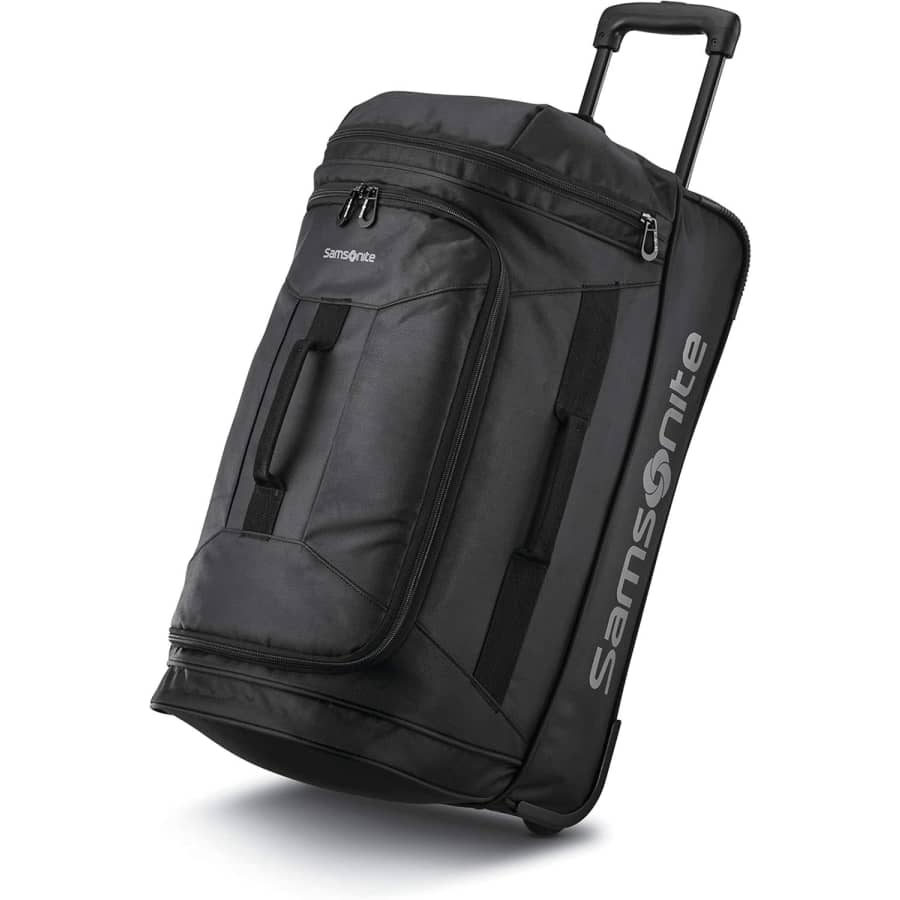 Samsonite Andante 2 22" Wheeled Duffel Bag: $55